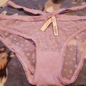 NWT Victoria Secret Cotton Heartbreaker Bikini Panty